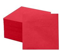 Shein 20/60/120 piezas Servilletas de cóctel rojas, Servilletas rojas para postres & bebidas, 5"X5", Adecuadas para el Día de la Madre, Cumpleaños, Bodas y