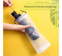 Shein 20 piezas/10 piezas/5 piezas/2 piezas/1 pieza Bolsa de plástico mate translúcida, Bolsa de almacenamiento de paraguas, Funda de almacenamiento con cor