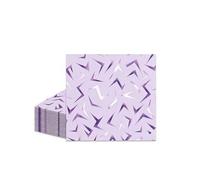 Shein 20 piezas/40 piezas/100 piezas Servilletas con temática de demonio púrpura de Kpop para fiestas de cumpleaños, servilletas con temática de cantantes d