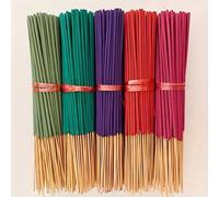 Shein 200 piezas/Paquete de Varitas de Incienso - Lavanda, Sándalo, Jazmín, Salvia, Rosa, Leche, Sangre de Dragón - Palitos de Bambú de Madera Natural, Adec