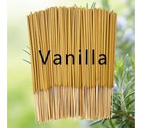 Shein 22cm Varitas de incienso de vainilla, fragancia de bambú amarillo que dura mucho, adecuado para yoga, meditación, relajación y ayuda para dormir - per