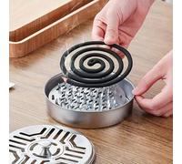 Shein 3 piezas Soporte Multiusos para Espiral Antimosquitos, Quemador de Incienso de Metal Duradero y Resistente a la Oxidación, Soporte Minimalista Moderno