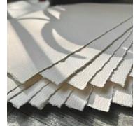 Shein 300g/25 hojas Papel de acuarela de algodón de textura gruesa, papel de algodón para bocetos de alta calidad, papel para dibujo, hojas sueltas de textu
