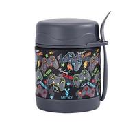 Shein 300ml/10oz Termo de acero inoxidable aislado al vacío, adecuado para contener alimentos calientes y fríos, se puede usar como caja de almuerzo térmica