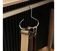 Shein 4/1 pieza Soporte para cinturones, Organizador de almacenamiento de metal, Soporte para gorras, Soporte para sujetadores, Soporte para corbatas, Sopor