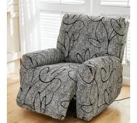 Shein 4/6/8 piezas Fundas impresas para sillones reclinables, Fundas separadas para sofá de 1/2/3 plazas, Fundas universales de tela suave para todas las es
