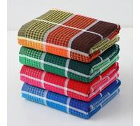 Shein 4 piezas de paños de limpieza de cocina de gran tamaño, alta absorbencia, colores vibrantes, aptos para lavar platos, secar utensilios, aplicables par