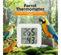 Shein 4 piezas Mini higrómetro termómetro interior, medidor electrónico de temperatura y humedad, para uso doméstico y automotriz, de alta precisión para co
