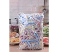 Shein 400 piezas/200 piezas/100 piezas/10 piezas - Cubiertas protectoras de alimentos de colores, cubiertas de bolsas de plástico de polietileno, tapas dese