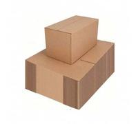 Shein 5/10/20 piezas Cajas de cartón corrugado marrón, tamaños 13x8.5x7.5cm y 17.5x11x9cm, adecuadas para envío, embalaje de pequeños negocios, regalos del