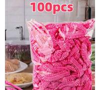Shein 5/50/100/200/500-Piezas Cubierta de Película de Almacenamiento de Alimentos, Cubierta de Cabezal de Ducha, Bolsa Encogible Multifuncional, Película de