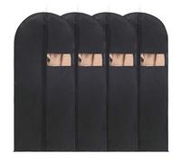 Shein 5 piezas/1 pieza Funda antipolvo de PEVA, bolsa de ropa inodora para perchero, armario y armario, protector de cremallera transparente y transpirable