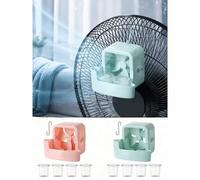 Shein 5 piezas/Set Ventilador portátil con clip y tecnología de enfriamiento por niebla de hielo, adecuado para el hogar, la oficina y escenarios al aire li