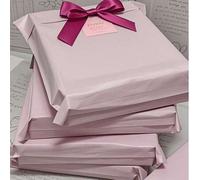 Shein 50/10/30/100 piezas Bolsas de embalaje, Bolsas de envío, Sobres de correo autoadhesivos impermeables de varios tamaños en color rosa - Bolsas de embal