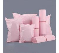 Shein 50 piezas Bolsas de mensajería rosas, bolsas de envío para sobres, empaque de plástico autoadhesivo, adecuado para ropa, libros, etc., bolsas de mensa
