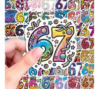 Shein 50 piezas Juego de Pegatinas Divertidas 6/7, Pegatinas de Collage Estético, Pegatinas de Expresión Regalo, Pegatinas de Grafiti de Dibujos Animados, P