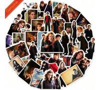 Shein 50 Piezas Pegatinas Clásicas del Mundo Mágico de la Película, Pegatinas de Personajes de la Serie Harry Potter, Calcomanías de Vinilo Impermeables par