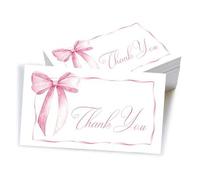 Shein 50 tarjetas de agradecimiento - Tarjetas de aprecio comercial para minoristas en línea y envasado para clientes - Perfectas para negocios, bodas, grad