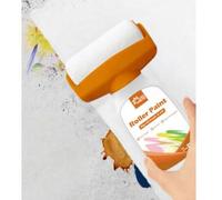 Shein 500g Pintura blanca para reparación de paredes, pintura de látex a base de agua y sin olor, pintura con rodillo para cubrir grafitis y manchas en la p