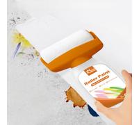 Shein 500g Pintura blanca para reparación de paredes, pintura de látex a base de agua y sin olor, pintura con rodillo para cubrir grafitis y manchas en la p