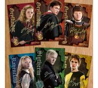 Shein 6 Carteles de Se Busca de Harry Potter, Carteles Diarios de Bolas de Navidad con Personajes Realistas, Incluyendo Harry Potter, Ron, Hermione, Draco,