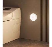 Shein 6 piezas/3 piezas/1 pieza Luz de pared inalámbrica con sensor de movimiento LED, luz nocturna recargable de 3 colores con encendido/apagado automático