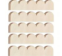 Shein 6 piezas de tiras decorativas de madera - Líneas decorativas elegantes para paredes, gabinetes, estantes y puertas - Decoración del hogar DIY, diseño