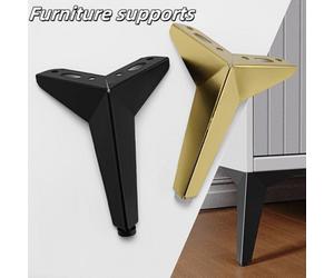 Shein 8/4 Paquetes de Patas de Muebles de Estilo Moderno, 12cm/4.72in de Alto, Adecuadas para Ensamblaje DIY o Reemplazo de Mesas de Noche y Otros Muebles