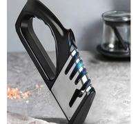 Shein Afilador de cuchillos 4 en 1, cuchillas de pulido de alta resistencia, afilador de cuchillos de cocina, adecuado para cuchillos de cerámica, cuchillos