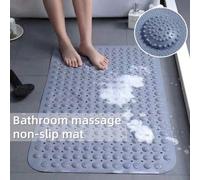 Shein Alfombra antideslizante para baño, alfombra de piso de ducha de hotel, alfombrilla para bañera, alfombrilla de masaje para inodoro, alfombra de ducha