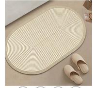 Shein Alfombra de baño de gel de sílice de 40*60cm, adecuada para baño, bañera y ducha, apropiada para la temporada de regreso a clases, decoración de entra