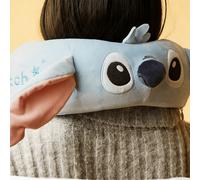 Shein Almohada en forma de U de Stitch de Disney de MINISO, almohada de apoyo para el cuello con diseño de Stitch, almohada de espuma de memoria para protec