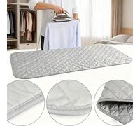 Shein Almohadilla de planchado plegable resistente al calor, alfombrilla de planchado de sobremesa, almohadilla de planchado portátil adecuada para uso diar