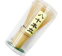 Shein Batidor de bambú hecho a mano para matcha, removedor de té natural, accesorio tradicional japonés para juego de té matcha