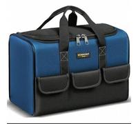Shein Bolsa de herramientas cuadrada nueva con un 30% talla grande de capacidad, impermeable, con múltiples bolsillos, organizador de herramientas, portaher