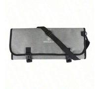 Shein Bolsa para cuchillos de chef con 16 bolsillos, bolsa portátil para guardar y transportar cuchillos de cocina japoneses tipo santoku y cuchillos de tri