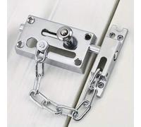 Shein Cadena de para puerta, acero inoxidable de alta resistencia | Duradera y a prueba de óxido, para niños y mascotas, para puerta interior, para dormitor