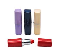 Shein Caja de almacenamiento de dinero portátil y oculta de plástico multifuncional para el hogar, caja de almacenamiento de lápiz labial falso