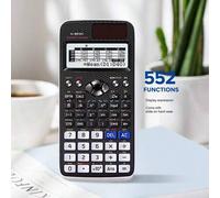Shein Calculadora científica multifuncional de 552 funciones, diseñada especialmente para exámenes de estudiantes, con empaque económico y apariencia de alt