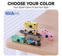 Shein Cámara Mini Llavero 1080P - Pantalla HD de 0.96 Pulgadas, Diseño Retro DSLR de 8 Millones de Píxeles, Gran Angular de 160°, Cordón Anti-Pérdida, Cámar