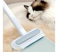 Shein Cepillo autolimpiante para perros y gatos, quitapelusas de electricidad estática, cepillo multiuso para telas, cepillo para el pelo de mascotas, cepil