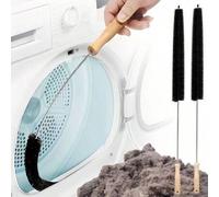 Shein Cepillo de limpieza profesional para conducto de secadora - Herramienta eficiente para quitar el polvo, apta para conducto de secadora del hogar, cuar