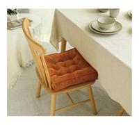 Shein Cojín de asiento de vellón holandés, 60 x 60 cm, 10 cm de ancho, disponible en varios colores: una opción muy cómoda. Cojín grande y cuadrado, ideal p