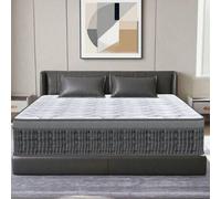 Shein Colchón 160x200 Viscoelastica, Colchón Híbrido con Muelles Ensacados, Firmeza Media, Multicapa Transpirable, Antibacterias e Hipoalergénico, Colchón M