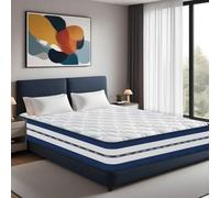 Shein Colchón Viscoelástico 140x200 cm - Premium - Anti-Stress - Espuma Ultra Transpirable - Ergonómico - Hipoalergénico - Cara Invierno Verano - Altura 26