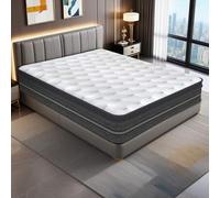 Shein Colchón Viscoelástico 140x200 cm - Premium - Anti-Stress - Espuma Ultra Transpirable - Ergonómico - Hipoalergénico - Cara Invierno Verano - Altura 30