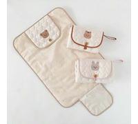 Shein Colchoneta de cambio portátil e impermeable para bebé - Colchoneta de cuidado plegable para viajes (Tamaño: 50x70 Cm / 20x27.6 Pulgadas)
