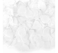 Shein Confeti de papel de seda con forma de corazón blanco, en cantidades de 1000/2000/3000 piezas, adecuado para decoraciones de mesa de celebraciones de b