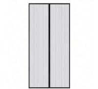 Shein Cortina de puerta magnética, mosquitera lateral autosellante, mosquitera magnética, no requiere perforación, adecuada para puertas de patio, salas de