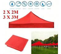 Shein Cubierta de tela para techo de cenador de jardín para barbacoa, reemplazo de lona para carpa y toldo